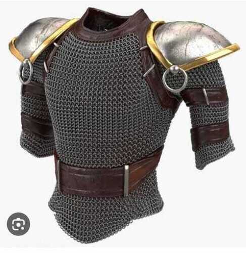 Chainmail Shirt Female Chain Mail Armor Haubergeon-Medieval Armour