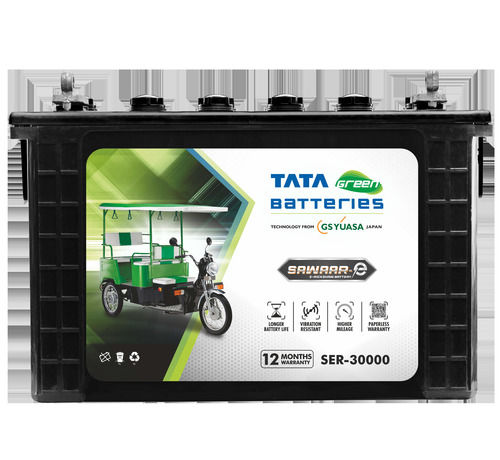 E Rickshaw Battery With 12 Month Warranty