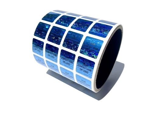 Multi Color Holographic Seals For Labelling And Packaging Use