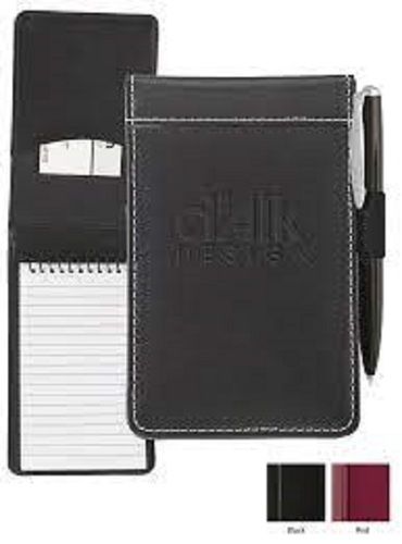 Portable Leather Small Notepad Holder 