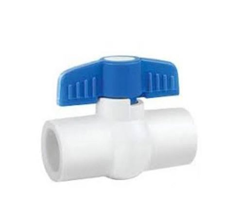 Multicolour Premium Quality White Plastic Valve For Pipe Fitting Use