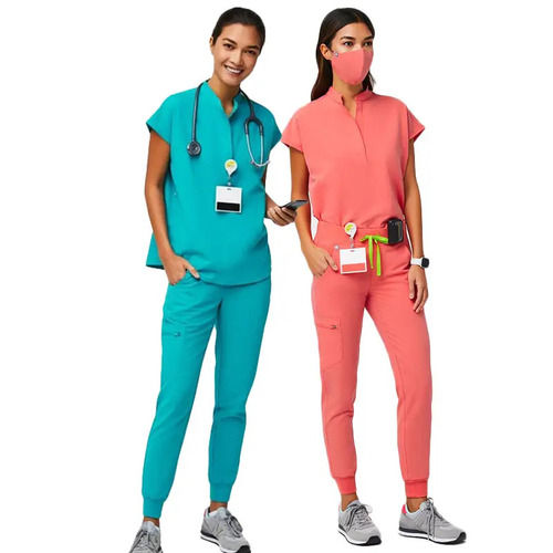 Shrink Resistance Female Scrub Nursing Uniforms