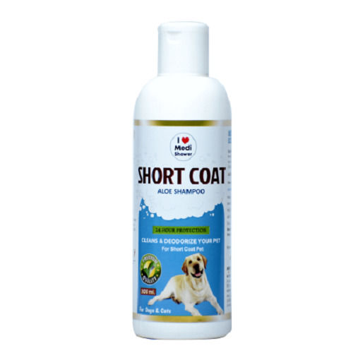 100 Ml Short Coat Pet Shampoo Application: Dog