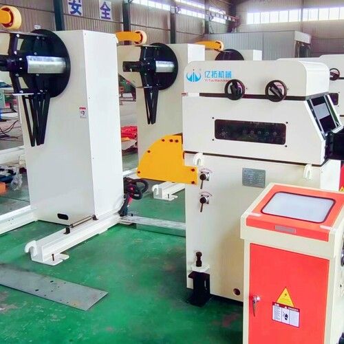 3 in 1 metal decoiler straightener feeder machine 