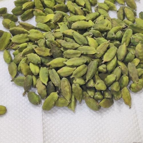 8 Mm Green Indian Cardamom - Grade: A