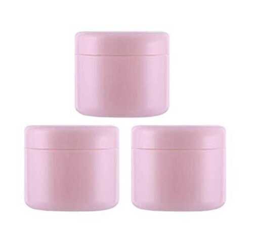 Plastic Empty Cosmetic Cream Jar