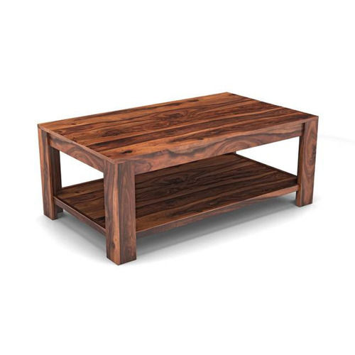 wooden coffee table