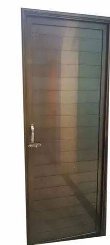 Powder Coated Surface Finishing Aluminum Single Door For Home