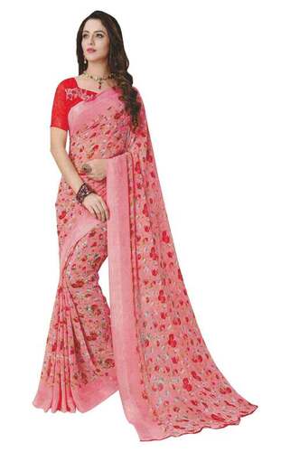 Comfortabel Synthetic Sarees For Ladies