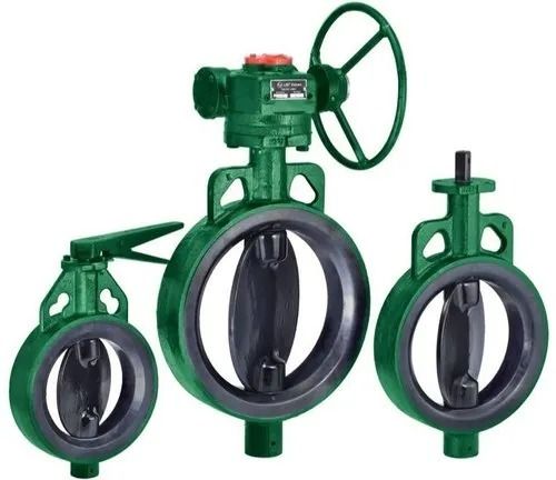 Lever Operated Cast Iron Butterfly Valves