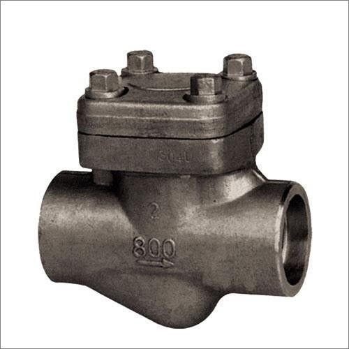 Lift Type Non Return Valve - Forged Steel, Various Sizes , Metallic Finish , BS 5352 Compliance, Bolted Body-Cover Design, Prolonged Service Life, Quality Tested