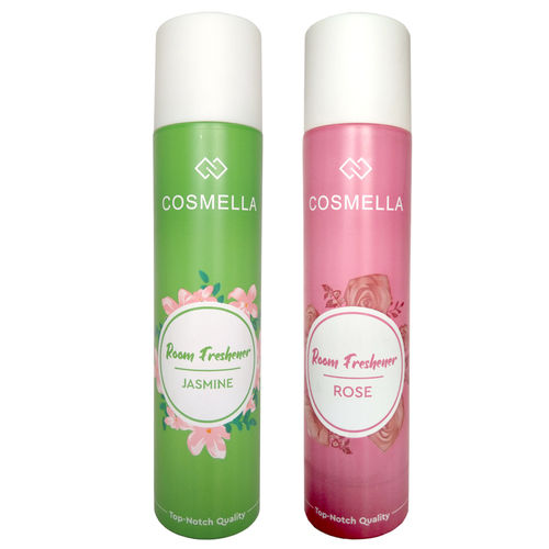 Air Freshener Jasmin And Rose For Room, Home, Office, Party Hall, 310ml, Pack Of 2