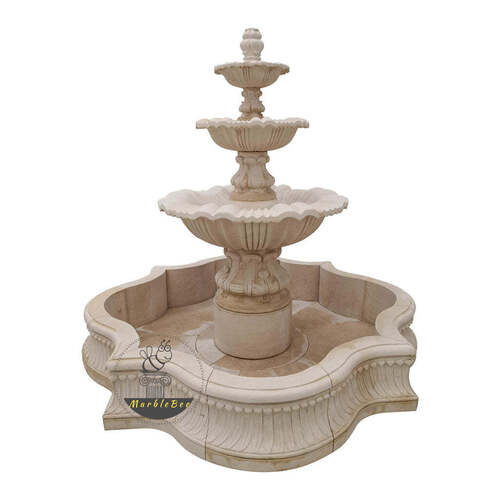 Stone Designer Marble Water Fountain For Garden