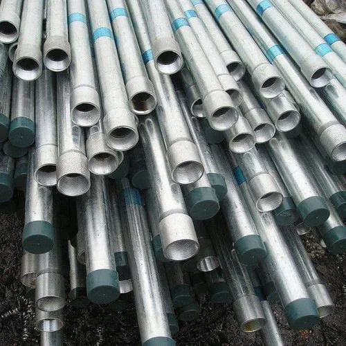 Female Connection Round Shape Head High-Pressure Steel Gi Conduit Pipes