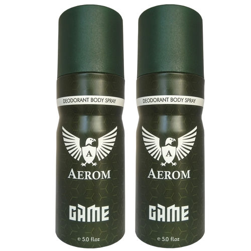 Premium Game And Game Deodorant Body Spray For Men, 300 Ml (Pack Of 2)