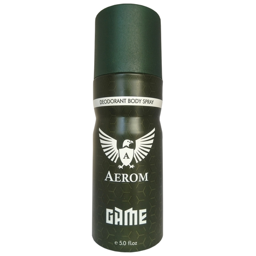 Aerom Premium Game Deodorant Body Spray For Men, 150 ml (Pack of 1)