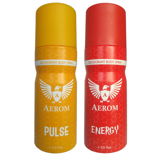 Premium Pulse And Energy Deodorant Body Spray For Men, 300 Ml (Pack Of 2)