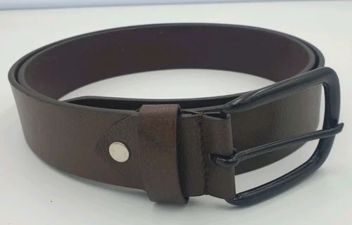 Casual Wear Brown Pure Leather Mens Belt