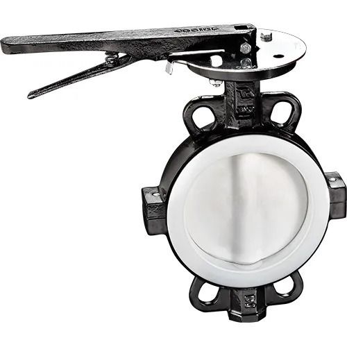 Industrial PFA Lined Butterfly Valve