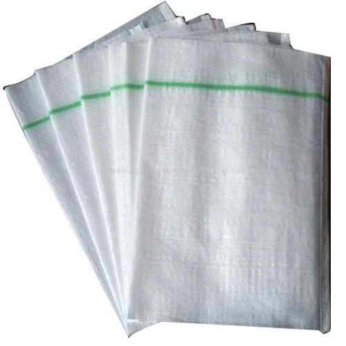 25 Kg Storage Capacity White Pp Woven Bag For Packaging