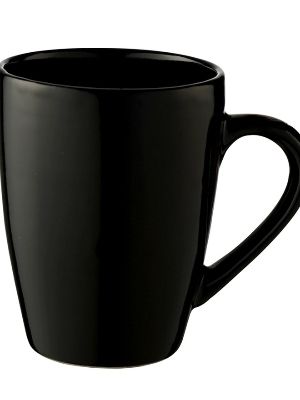 Black Ceramic Coffee Mug For Coffee And Milk Bone China