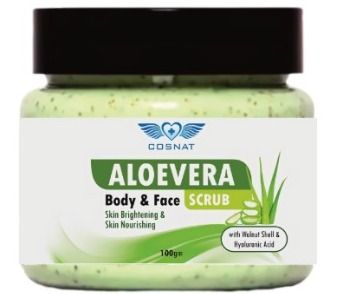 Uv Blocking Cosnat Aloevera Body And Face Scrub