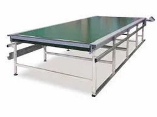 Floor Mounted Heavy-Duty Rectangular Electrical Table Top Conveyor For Industrial