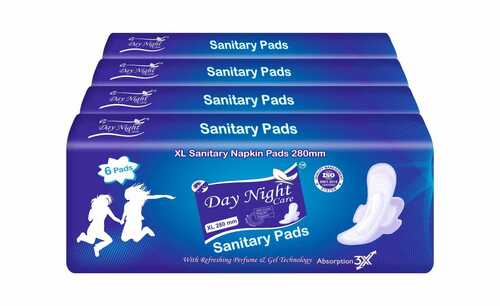 Antibacterial Skin-Friendly Super Soft Cotton Disposable Highly Absorbent Sanitary Pads