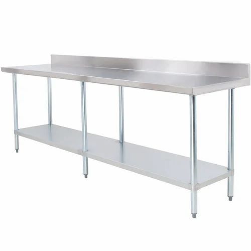 Stainless Steel Vegetable Cutting Table For Restaurant