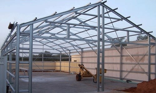 20 Feet Industrial Shed For Home, Factory And Warehouse Use Roof Material: Steel