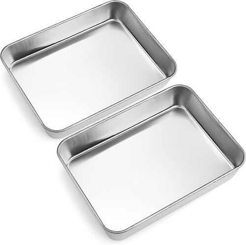 6 MM Square Aluminium Baking Tray