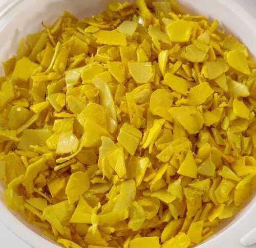 HDPE Yellow Bottle FLakes