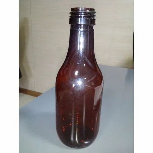 plastic syrup bottle