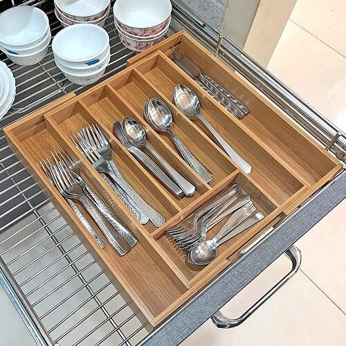 Modular Kitchen Drain Cutlery Organiser