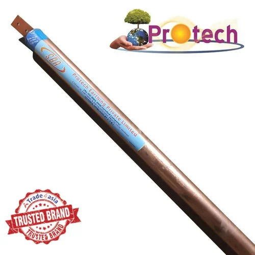 Non Polished Copper Earthing Electrode Application: Lt & Ht Use