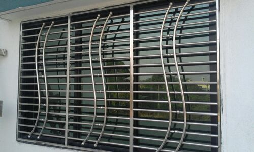 Attractive Look, Durable Stainless Steel Window Grills