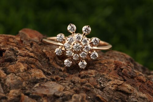 Diamond Rings For Party And Wedding Wear Occasion