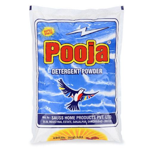 Pooja Jasmine Fragrance Detergent Powder Apparel