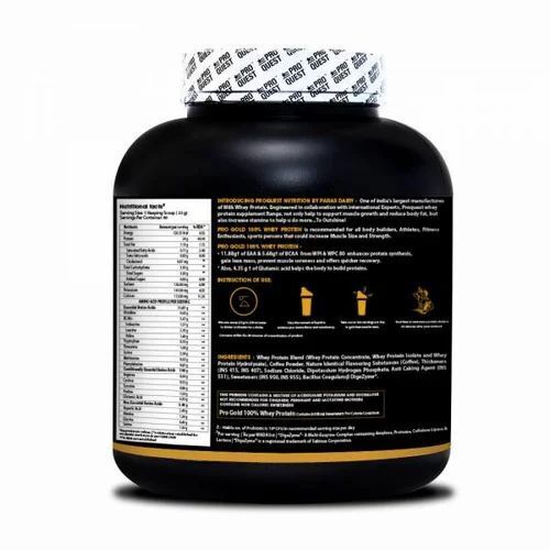 Pro Gold Whey Protein Supplement, Rich In Protein