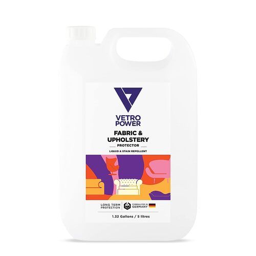 5 Liter Vetro Power Fabric And Upholstery Protector Spray Grade: Industrial Grade