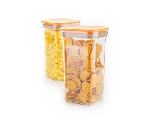 ABS Plastic Plain Square Airtight Container