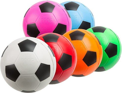 Assorted Soccer Balls, Highly Elastic, 250gms To 450 Gms