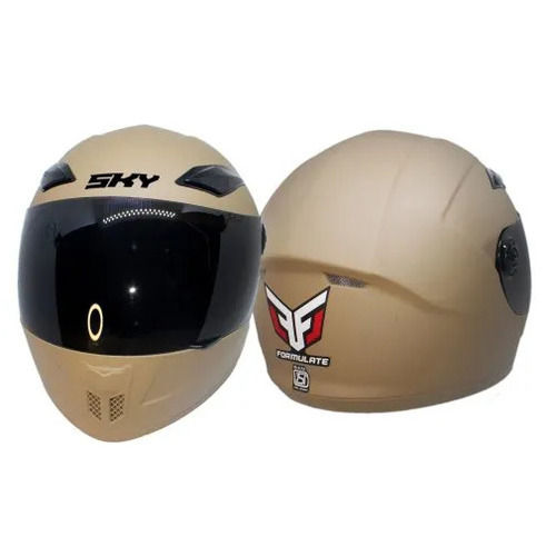 Sky Khaki Full Face Helmet