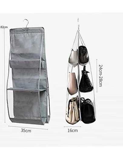 House of Quirk Hanging Handbag Organizer Dust-Proof Storage Holder
