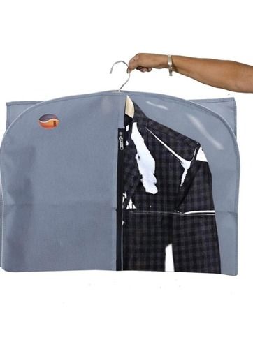 Designer One Side Transparent Foldable Non Woven Coat Blazer Suit Cover