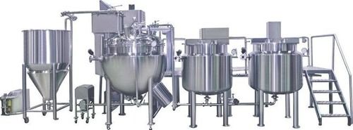 Heavy Duty Industrial Ointment Manufacturing Plant For Pharmaceutical Industry