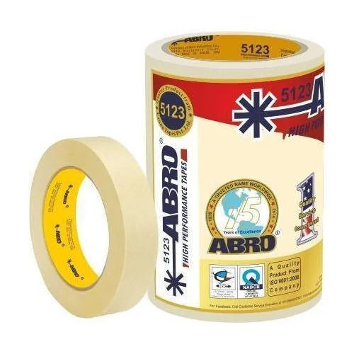 Lightweight Single Sided Highly Sticky Waterproof Adhesive Abro Masking Tapes