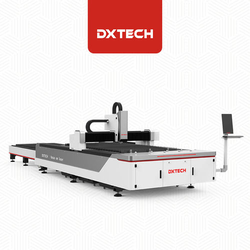 Semi Automatic Metal Plate Fiber Cnc Laser Cutting Machine With Exchange Platform