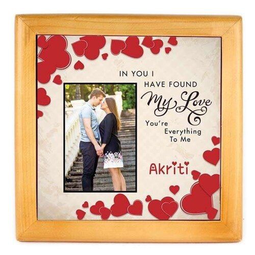 Wall Mounted Lightweight Square Shape Picture Frame For Memory 