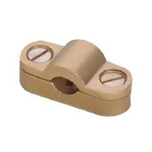 Brass Heavy Duty Saddle Clamp - 25sqmm to 240sqmm | Polished Finish, 1 Year Warranty, Designed for Substation and Line Fittings